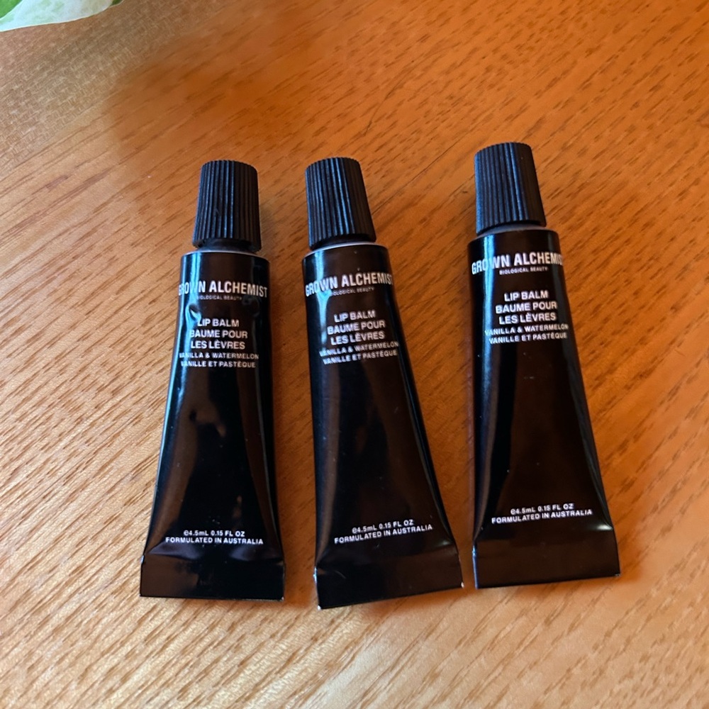 Grown Alchemist Black Vanilla / Watermelon Lip Balm